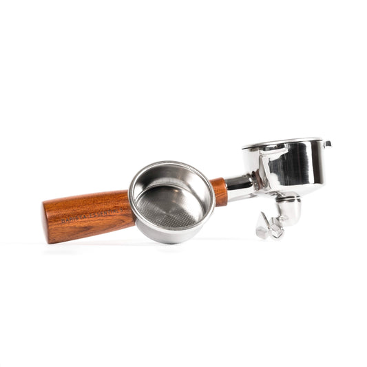 Portafilter Dubbele Uitloop Hout 54mm (Sage) | Barista Essentials