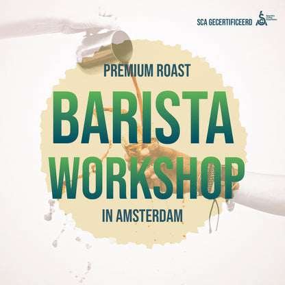 Barista workshop in professionele espressobar aan de Maasstraat 4 in Amsterdam