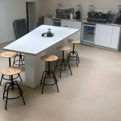 barista workshop trainingsruimte op de Maasstraat 84 in Amsterdam