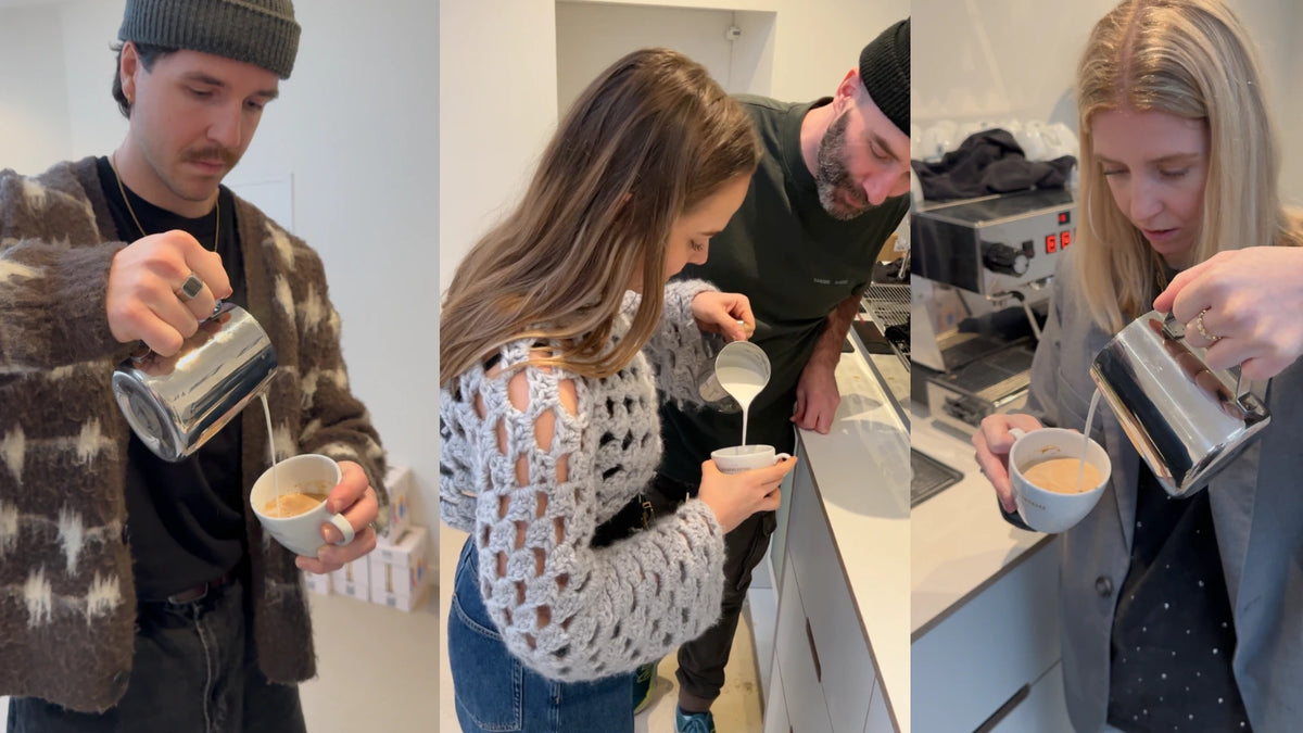 Met de barista workshop in Amsterdam leer je melk schuimen en latte art maken