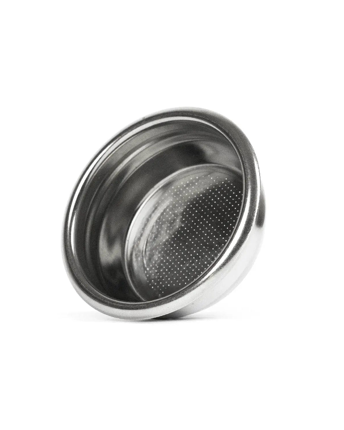 RVS single-wall filterbakje 58 mm voor dubbele espresso
