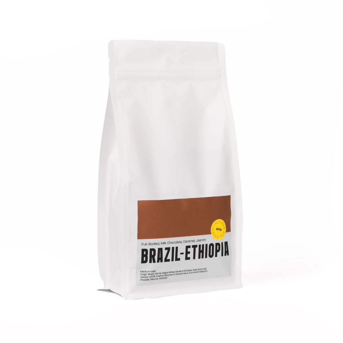 Grotere verpakking Brazilië–Ethiopië koffiebonen