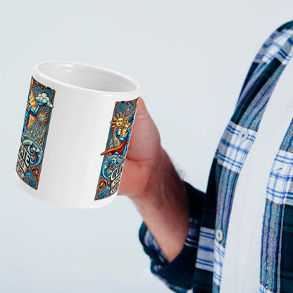 Grappige en stijlvolle koffiemok perfect als cadeau voor milieuactivisten.