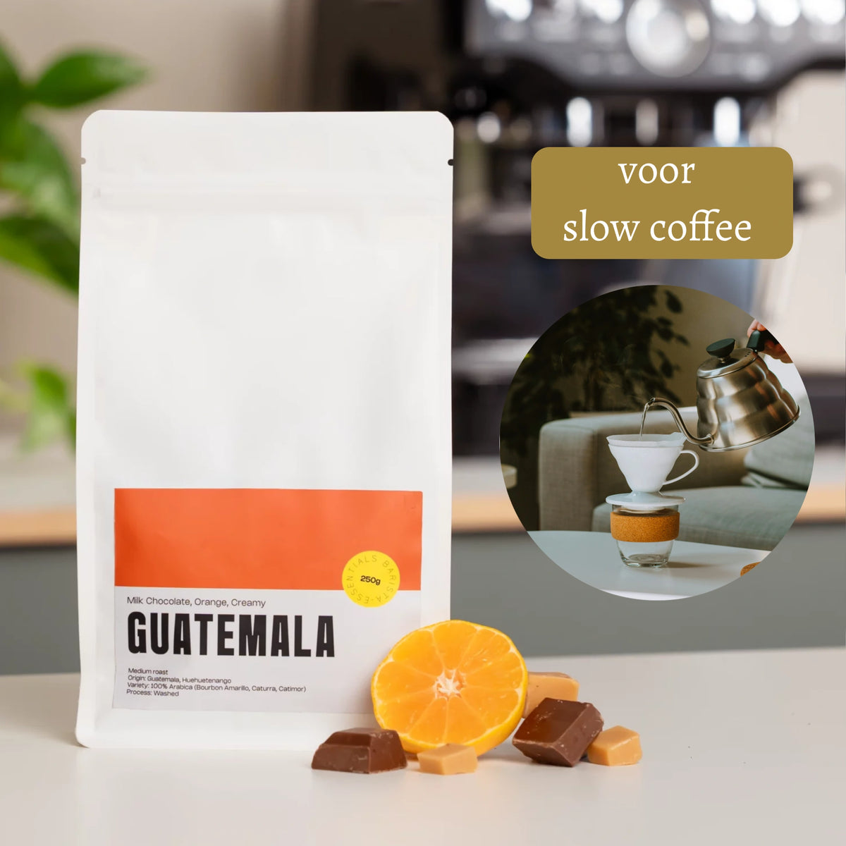Barista-kwaliteit Guatemala Koffiebonen voor thuisgebruik.