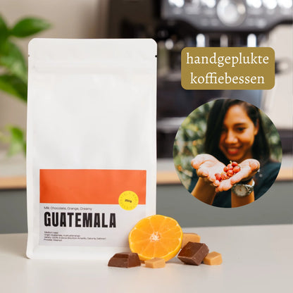 Guatemala Koffiebonen, perfect voor French Press en V60 koffie.