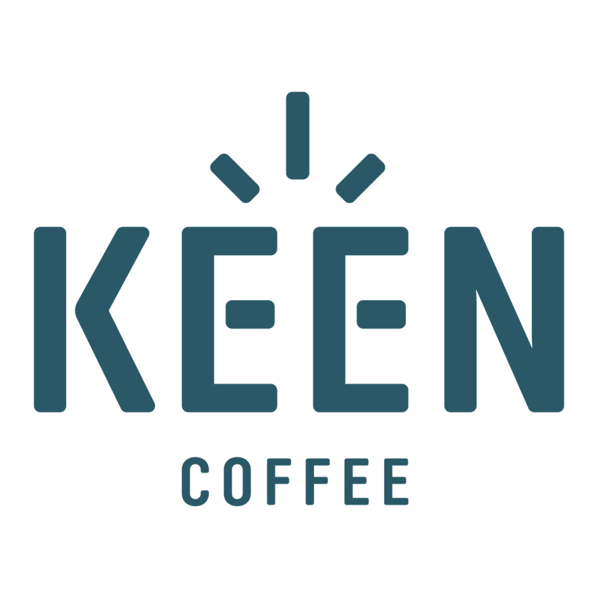 Logo van Keen Coffee – Utrechtse specialty koffiebranderij bekend om lichte branding en directe handel, met eigen webshop