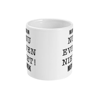 Grappige koffiemok als cadeau voor thuisbarista's met humor