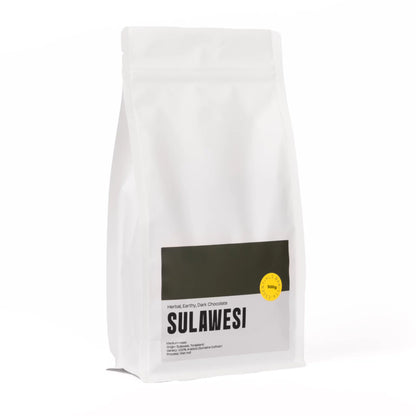 Grotere verpakking Sulawesi koffiebonen