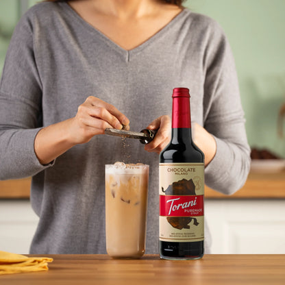 Chocoladesiroop van Torani perfect voor koffie en desserts.