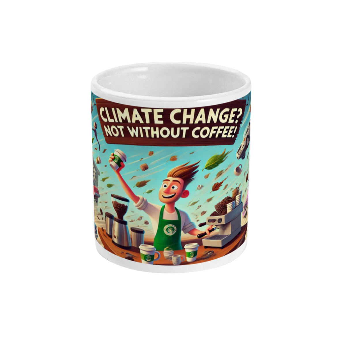 Mug à café | Le changement climatique ? Pas sans mon café